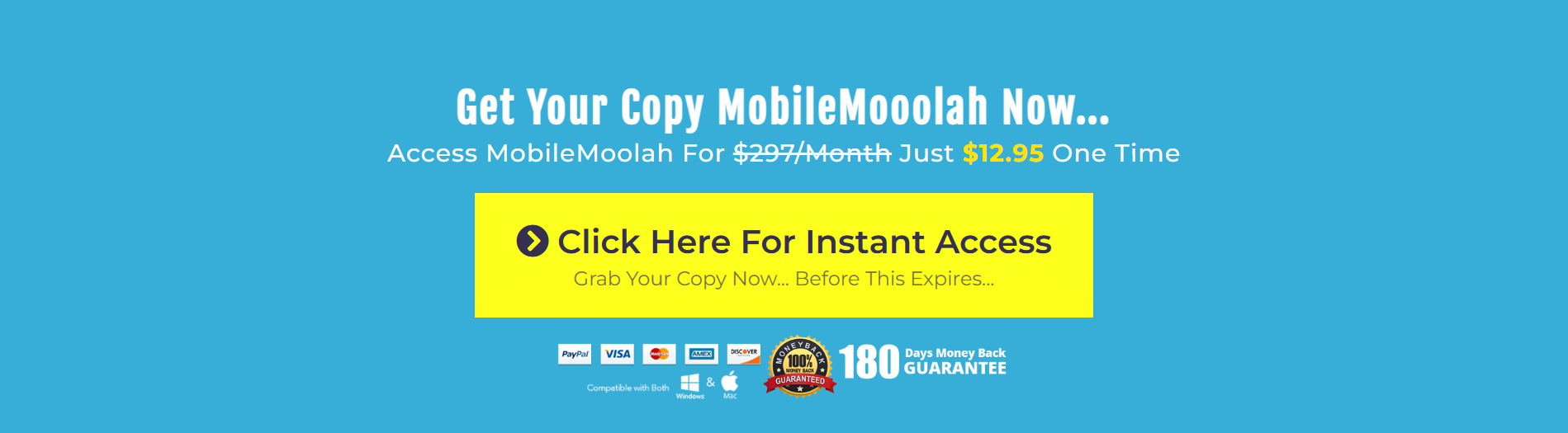 Mobile Moolah Review CTA Section